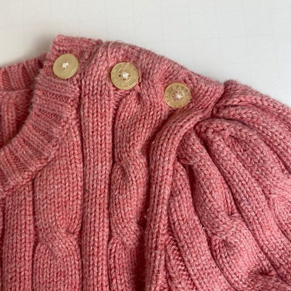 Ralph Lauren Thick Heavy Cable Knit Sweater Jumper Age 4 - Picture 4 of 4